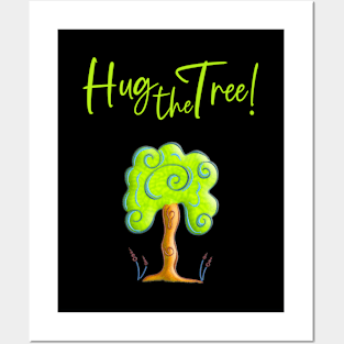 Hug the tree! Beautiful tree from Roots Collection Posters and Art